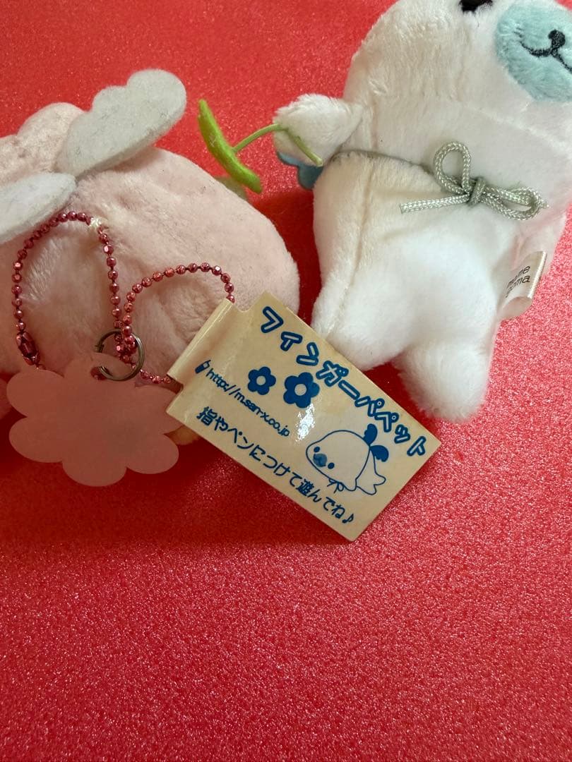 サンエックス　まめゴマ　ゴマフィンガーパペット　ストラップ　マスコット