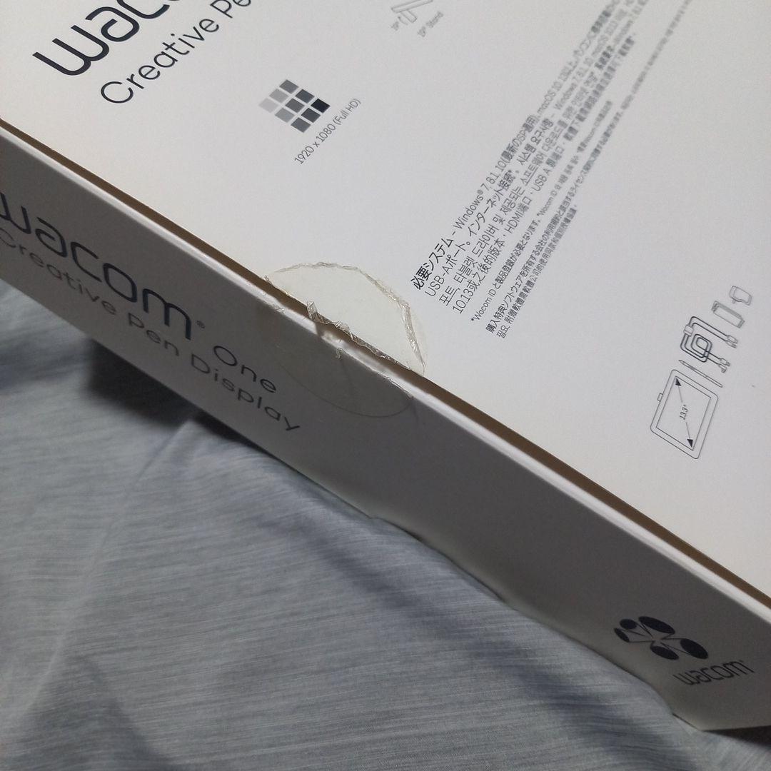 Wacom One Creative Pen Display 本体 フィルム付き