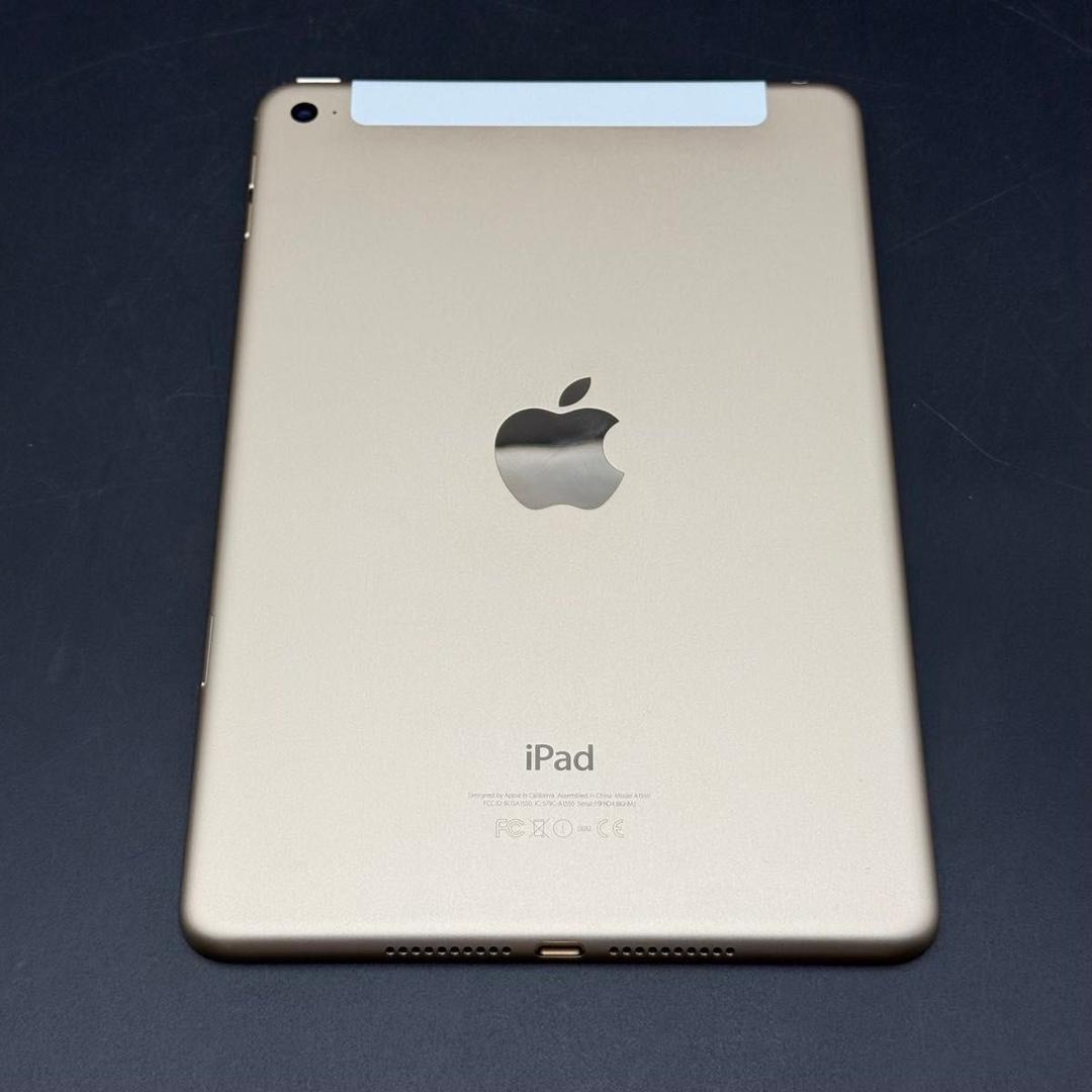 【美品】iPad mini4 16GB セルラーモデル　ゴールド　箱付き
