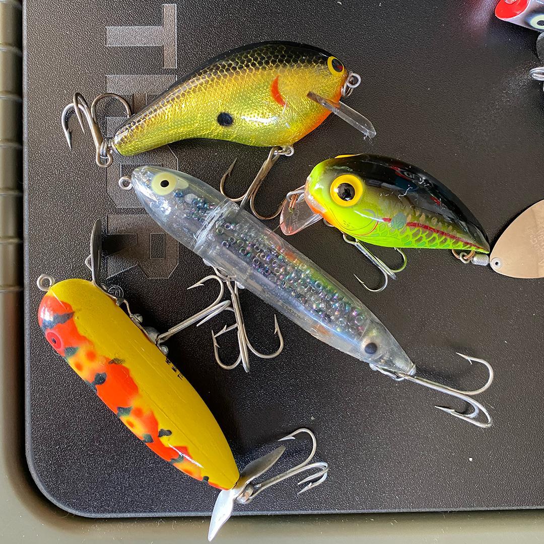 ［2005年代］アメリカンルアー（ヘドン他）14セット＋4ルアーおまけ付き