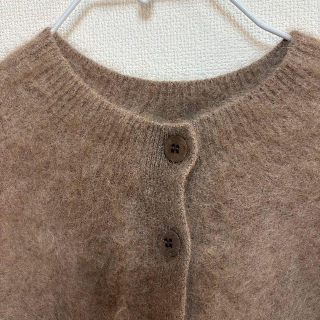 極美品✨【PLAGE】 Fur Back Open プルオーバー キャメル