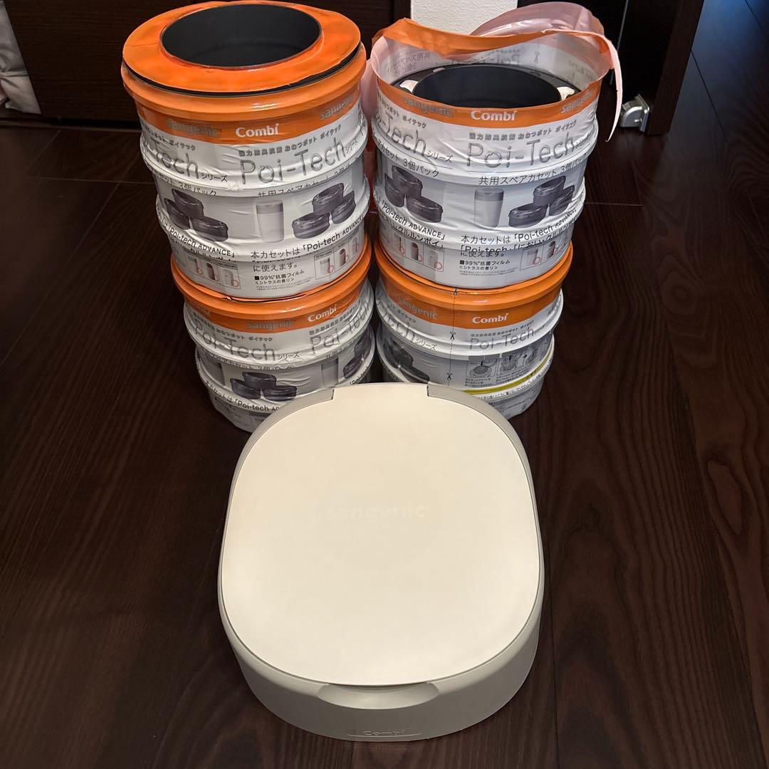 コンビ　Combi Poi-Tech スペアカセット12個　1個セット済
