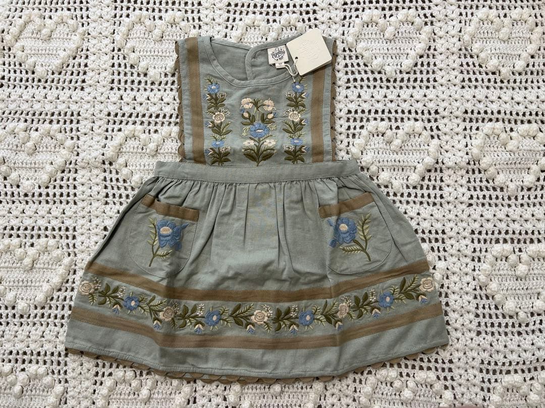 【新品】Apolina Gerdy Pinaforeジャンパースカート 2-3y