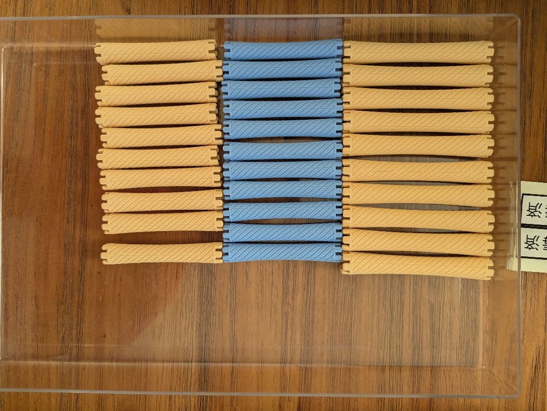 美容師国家試験ウェーブウィッグロッドセット（ロール、ビューティーバンド付き）