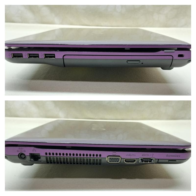 458 i7 Windows11 SSD1TB 希少カラーパープルノートパソコン