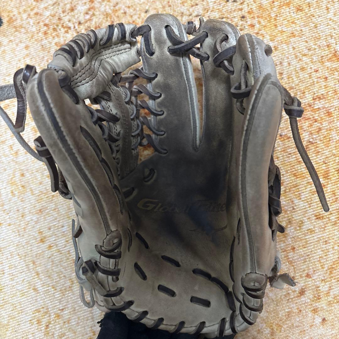 Mizuno Global Elite ホワイトグローブ 右投げ用