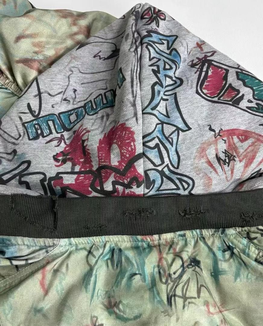 Mowlola グラフィティデザインジャケット M