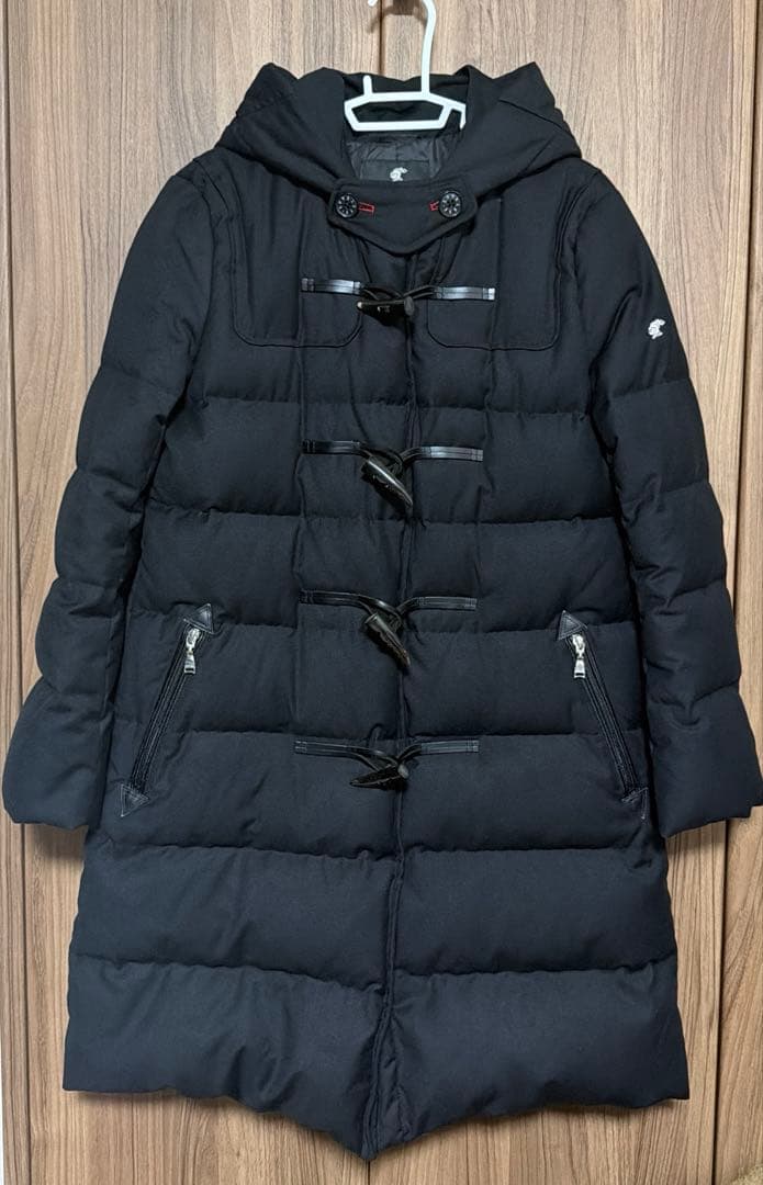 美品　LOVELESS フード付きダウンジャケット 36 ブラック