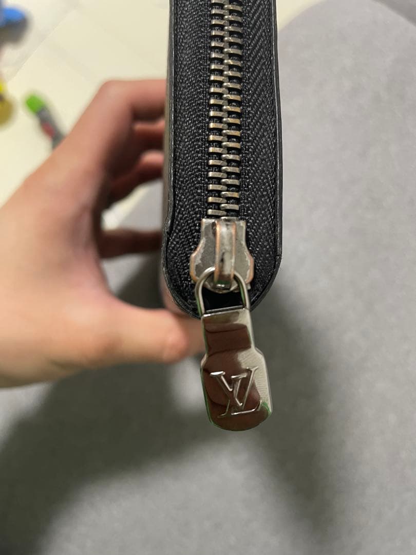 Louis Vuitton ブラック 長財布　ヴィトン　エクリプス　ジッピー