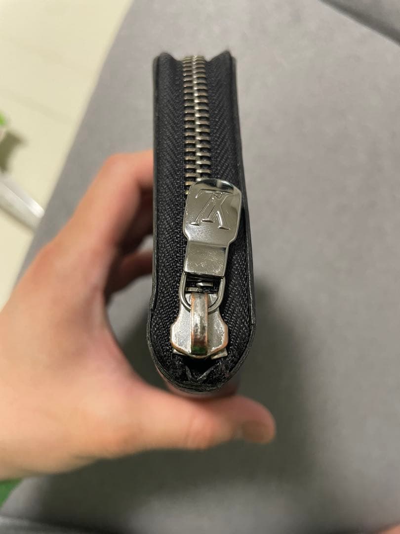 Louis Vuitton ブラック 長財布　ヴィトン　エクリプス　ジッピー