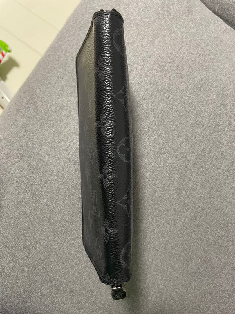Louis Vuitton ブラック 長財布　ヴィトン　エクリプス　ジッピー