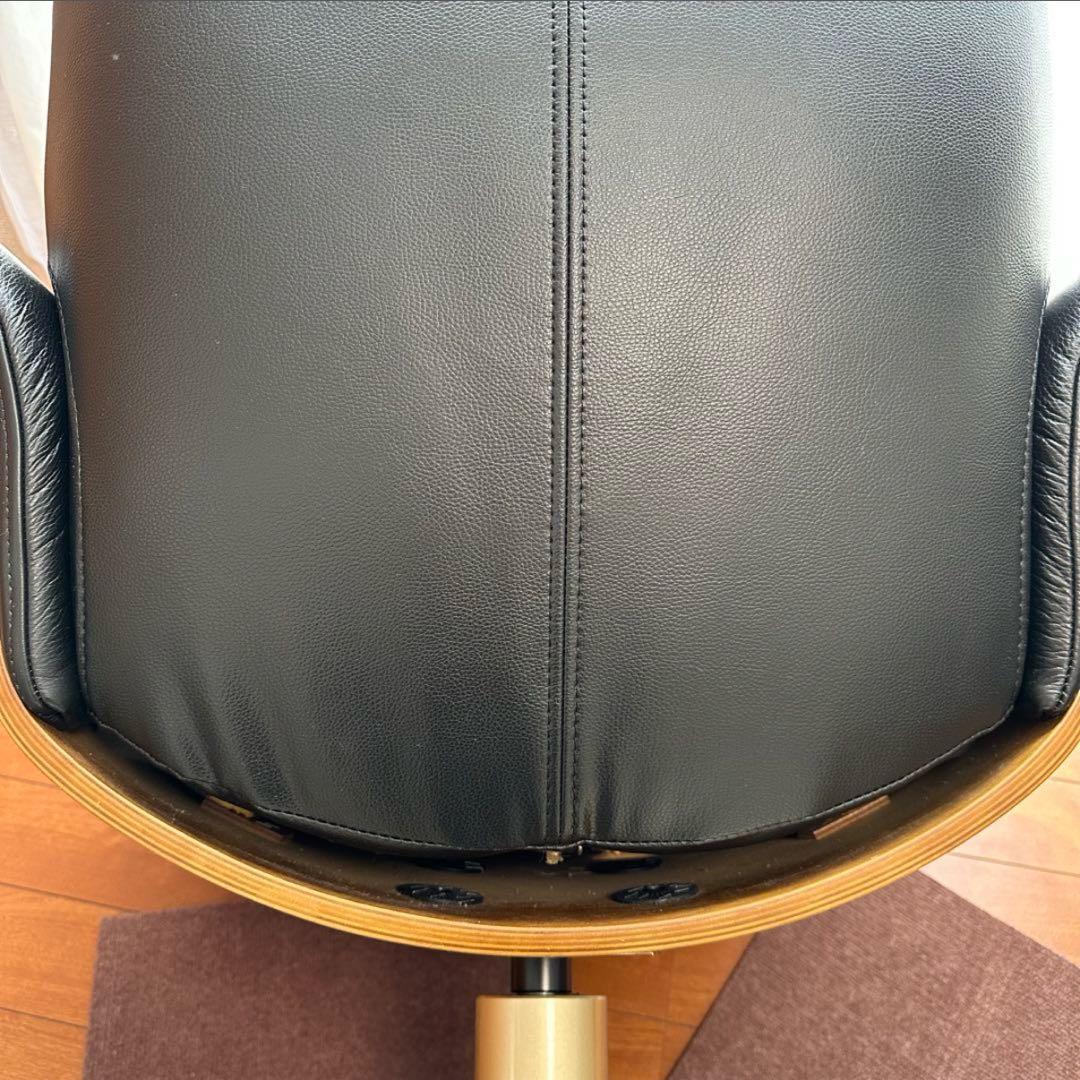 68,900円相当 ニトリ本革 “マーシャル” リクライニングチェア 訳あり品