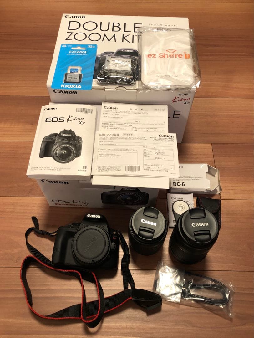 Canon EOS Kiss X7 ダブルズームキット