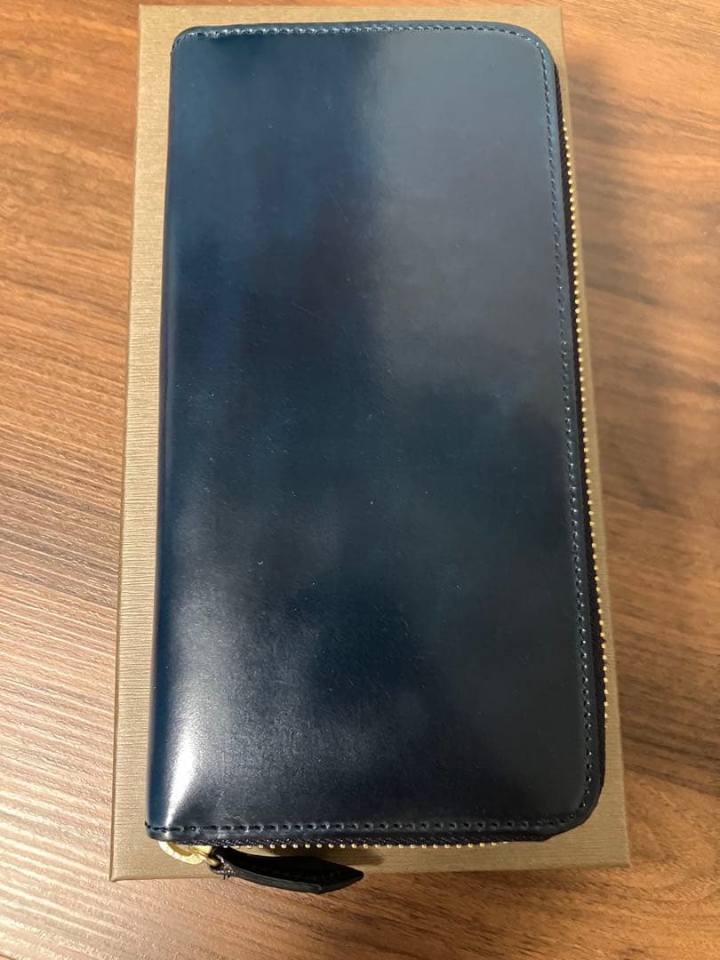 ココマイスター　シェルコードバン　アーチデューク　ネイビー