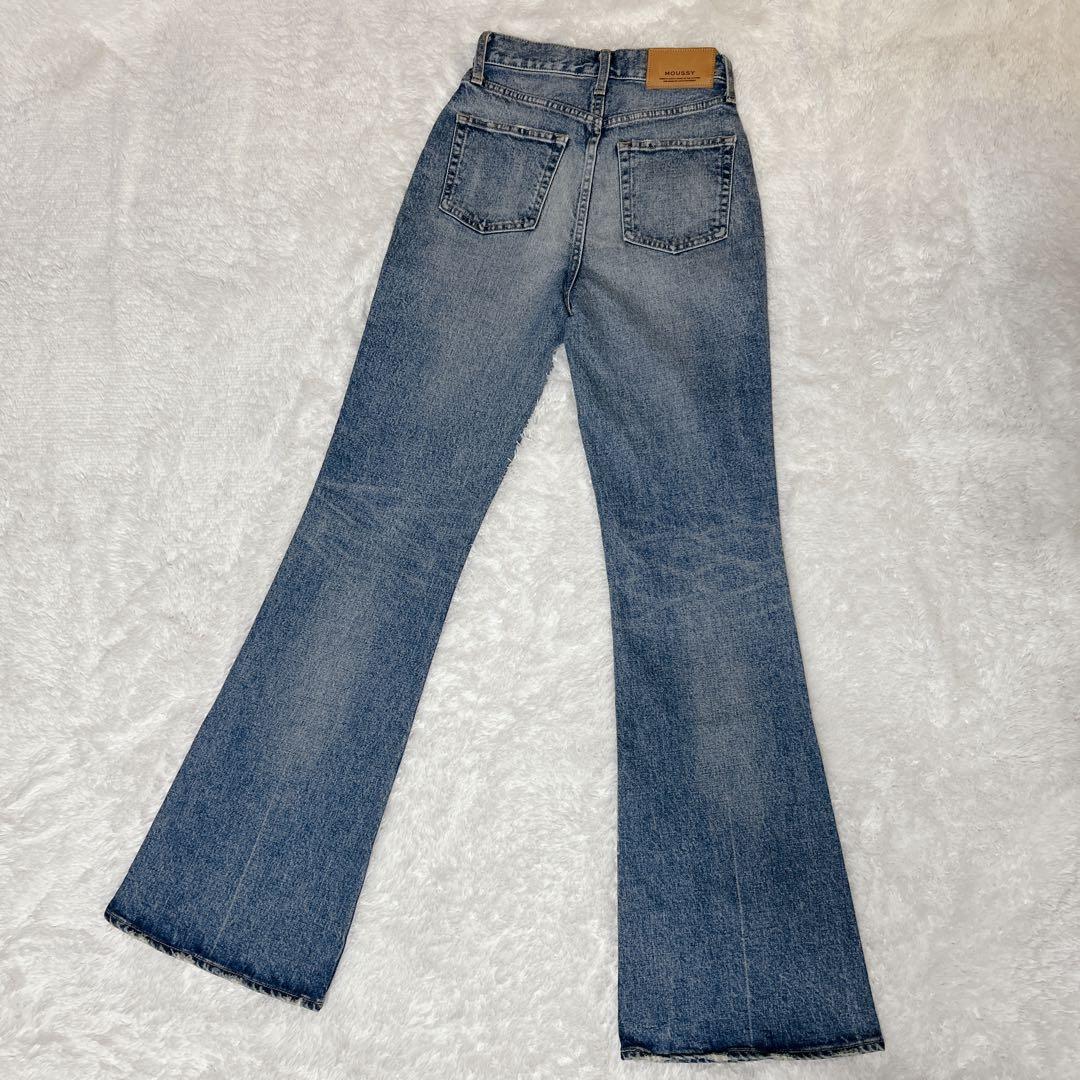 【未使用級✨️】MOUSSY MVS FLARE LONG フレアデニム ロング