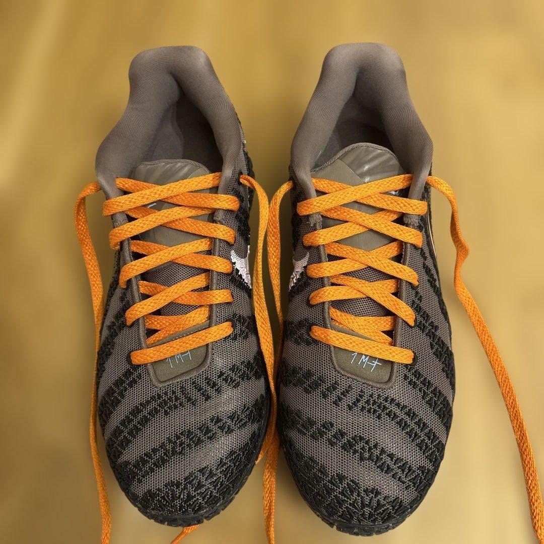 Nike バスケットボールシューズ JA3 グレー/オレンジ