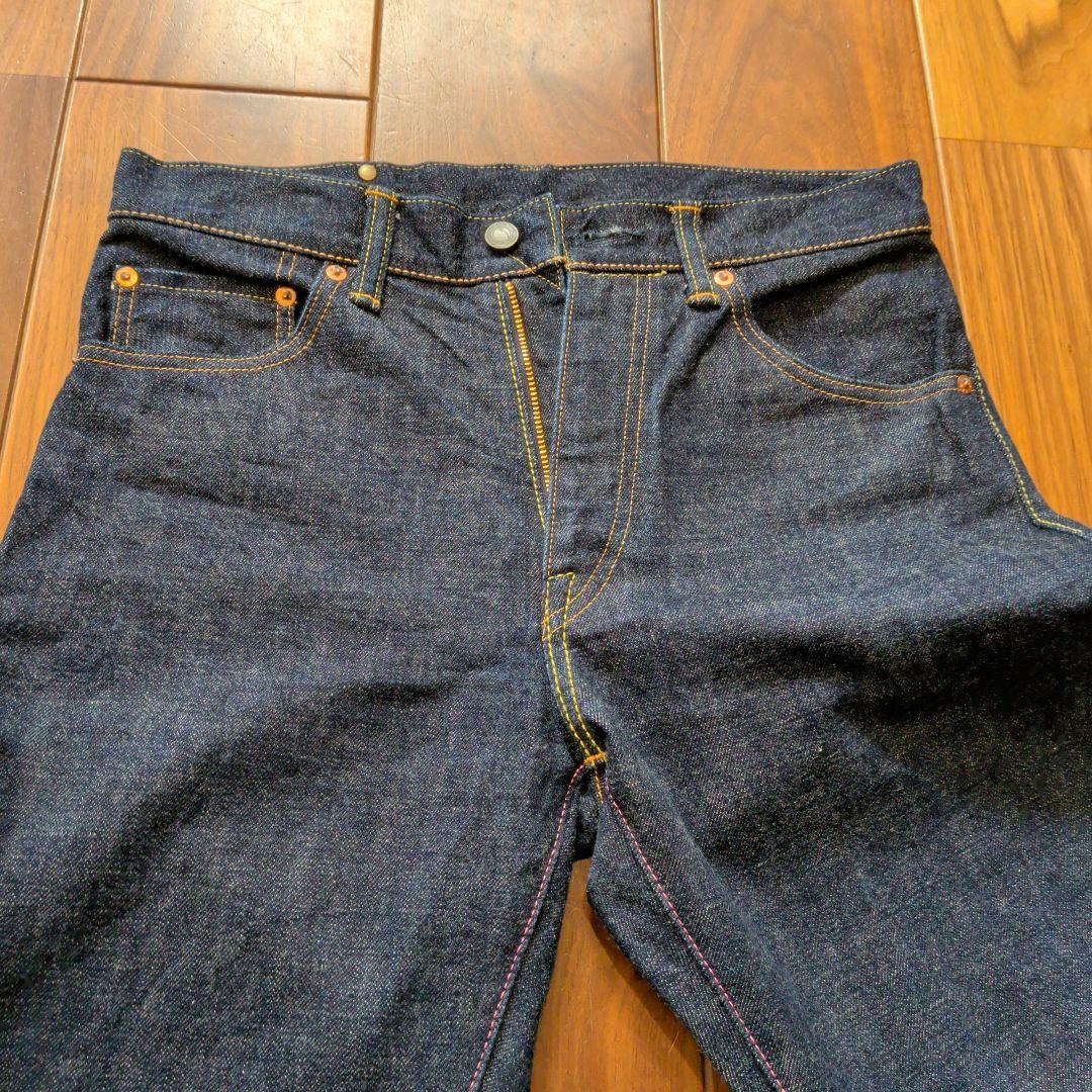 【未使用級】桃太郎ジーンズ　銅丹レーベル　クラッシックストレート　W29