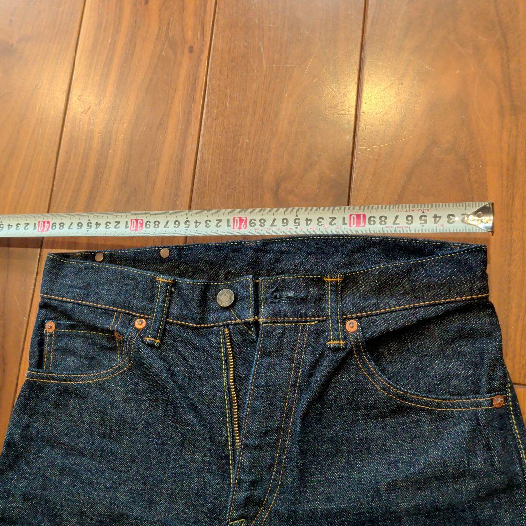 【未使用級】桃太郎ジーンズ　銅丹レーベル　クラッシックストレート　W29