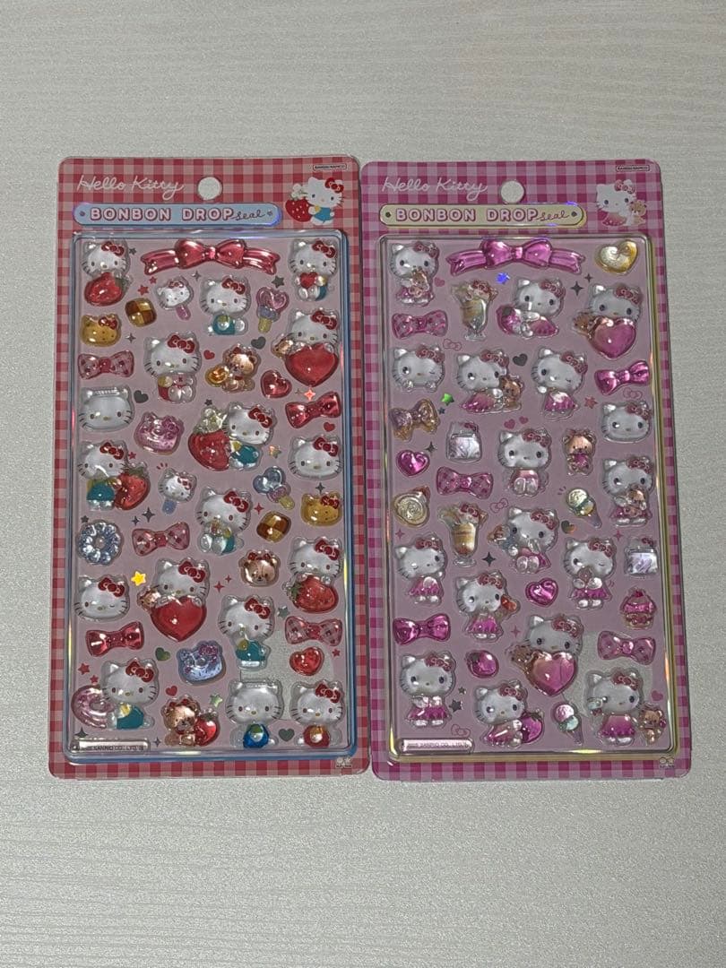 [国内正規品]サンリオ ボンボンドロップシール 第2弾 8点セット