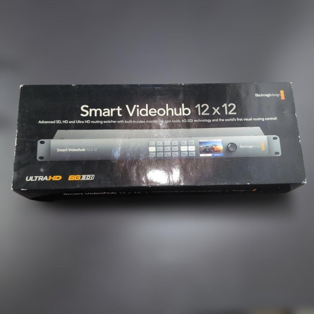 分配器・切替器 Blackmagicdesign Smart Videohub 12x12