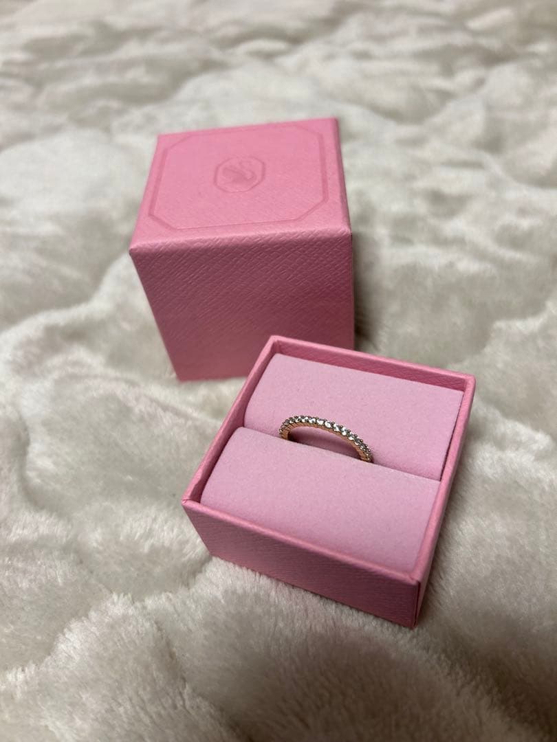 スワロフスキー リング ゴールド 52 ボックス付き