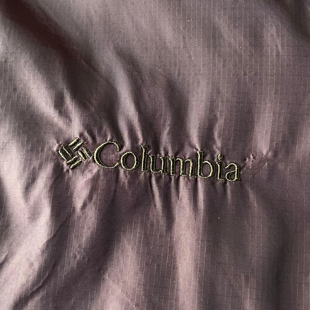 ジャケット・アウター columbia puffer jacket graph check brown