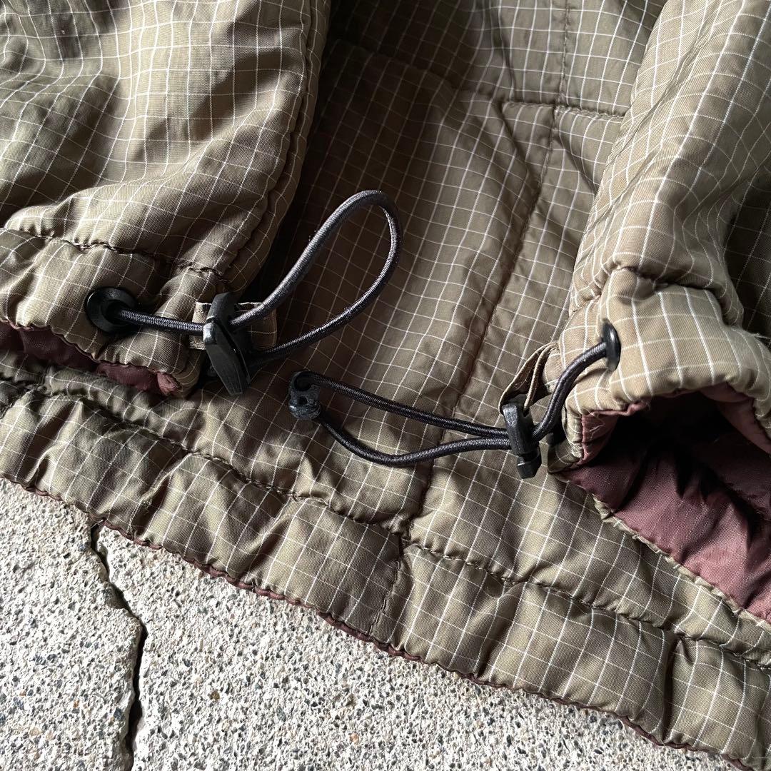 ジャケット・アウター columbia puffer jacket graph check brown