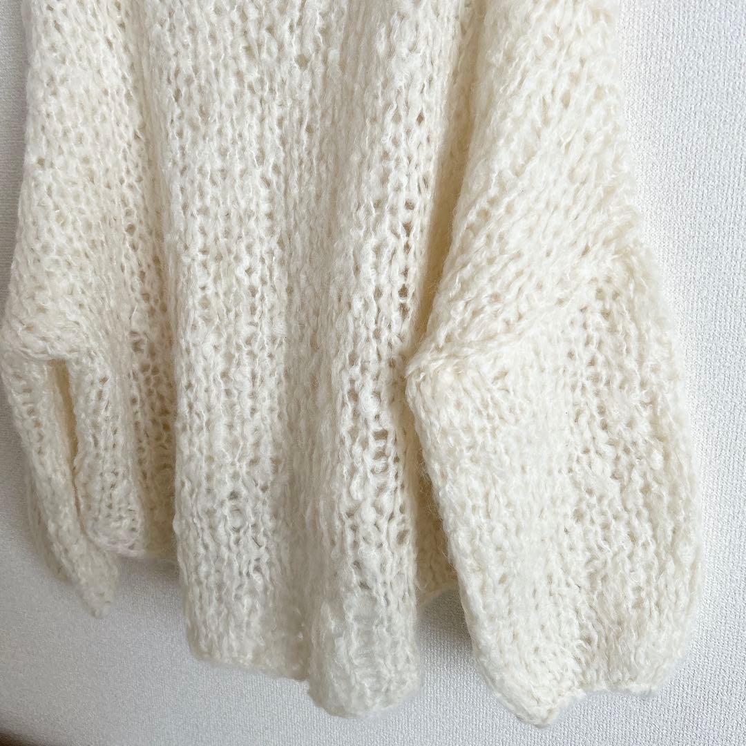 美品　plage HAND KNIT ジャンボタム プルオーバー