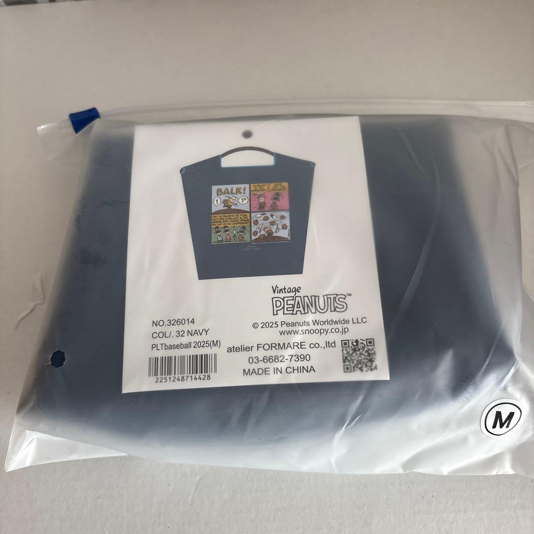 西宮阪急限定　ボールアンドチェーン　スヌーピー 　Baseball　ネイビー　M