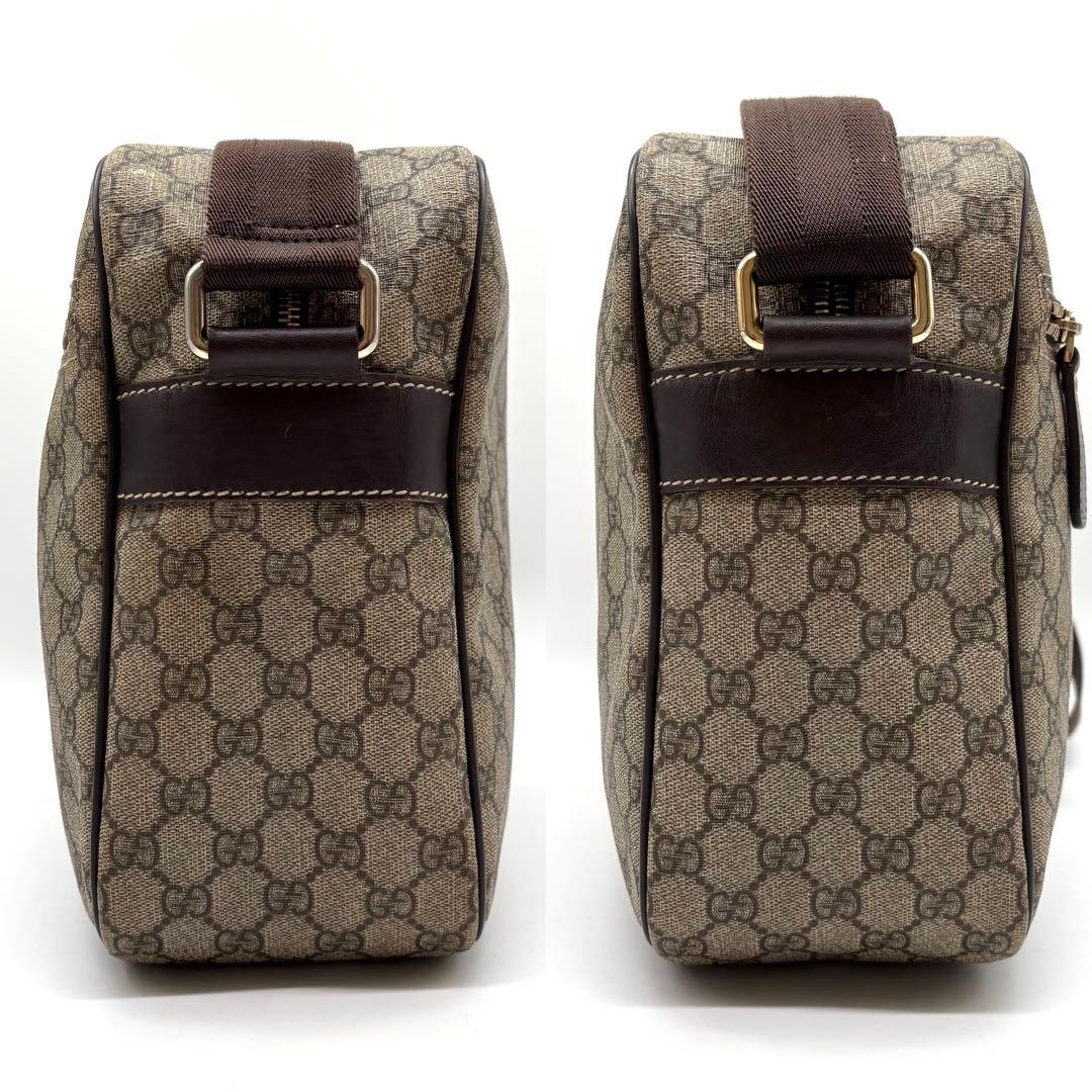 【極美品】GUCCI ショルダーバッグ GGスプリーム メッセンジャー