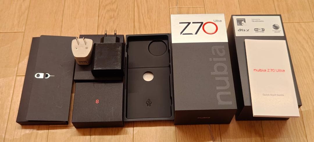 原神、鳴潮もめちゃサクサク　Nubia Z70 Ultra 512GB/16GB