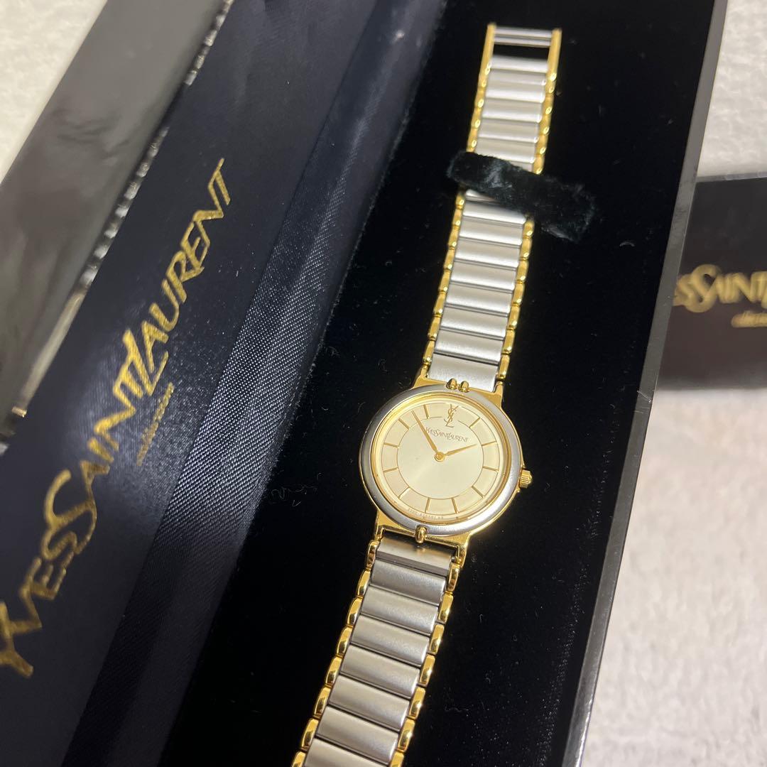 イブサンローラン 腕時計 電池なし