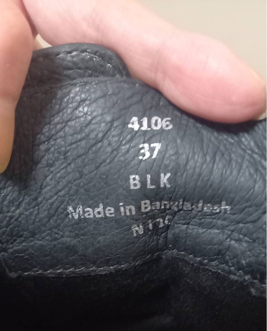 KLONDIKE 本革レースアップブーツ新品未使用23.5cm