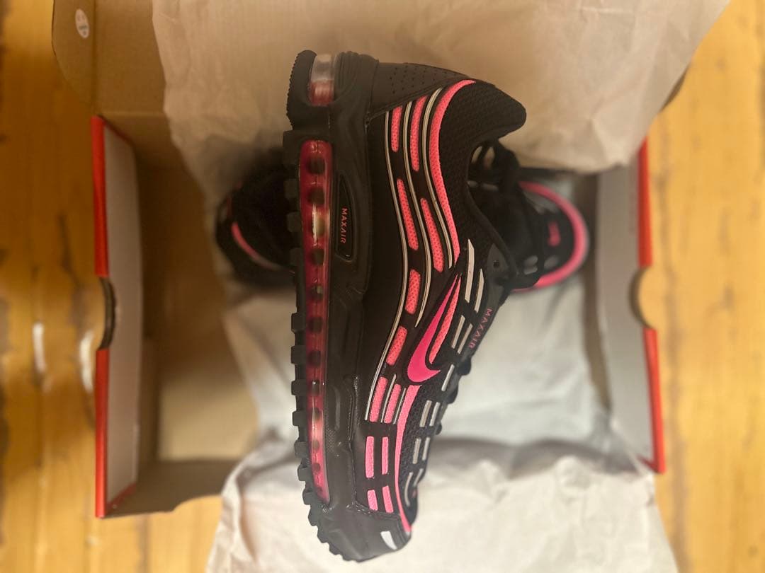 [最終値下げ]Air Max TL 2.5ブラック/ピンク 新品25.5cm
