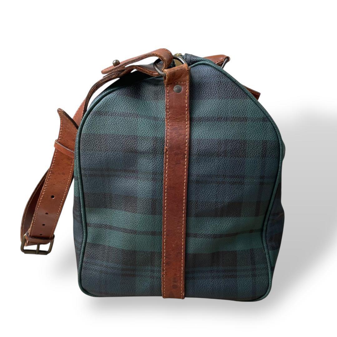 Vintage Polo Ralph Lauren☆チェック柄 ボストンバッグ