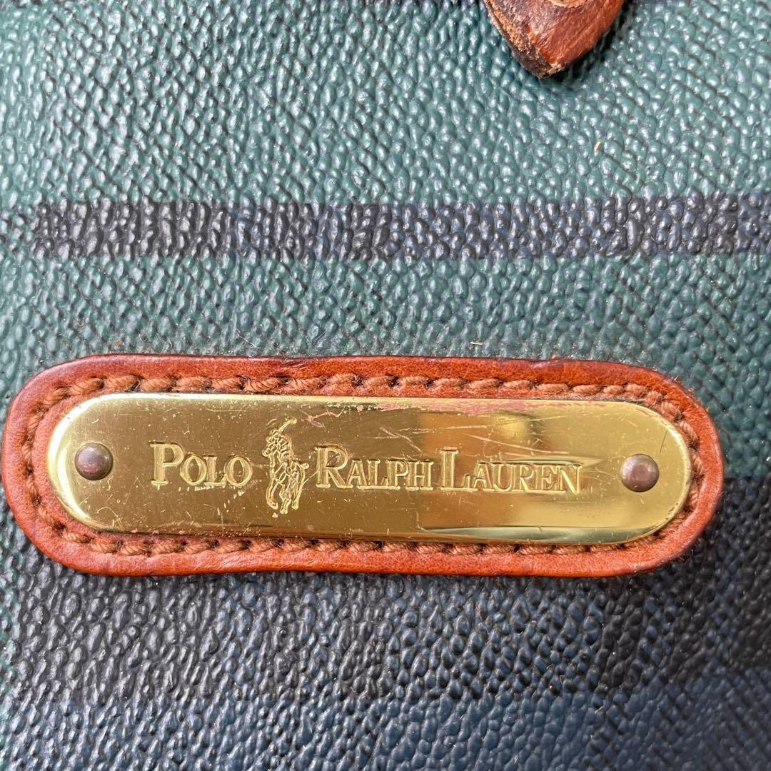 Vintage Polo Ralph Lauren☆チェック柄 ボストンバッグ