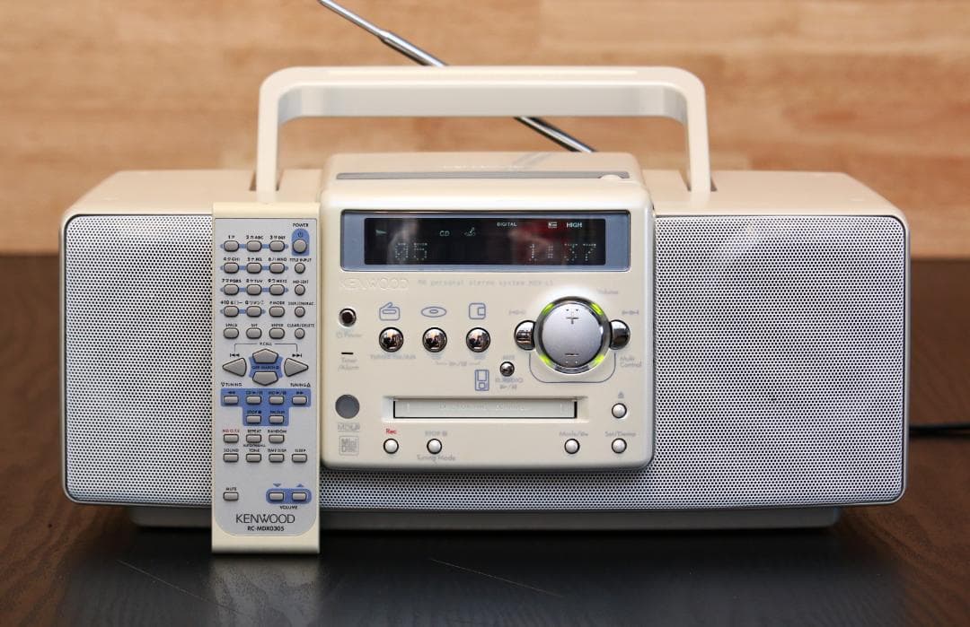 KENWOOD MDX-L1 CD/MD/TUNER コンポ ラジカセ 極美品