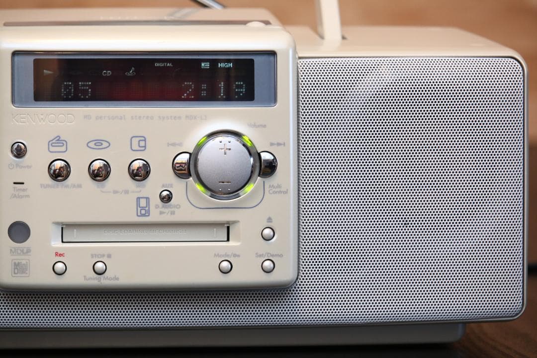 KENWOOD MDX-L1 CD/MD/TUNER コンポ ラジカセ 極美品