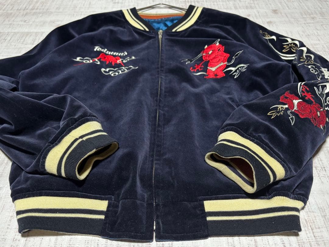 TEDCOMPANY テッドカンパニー テッドマン スカジャン 別珍 ベロア