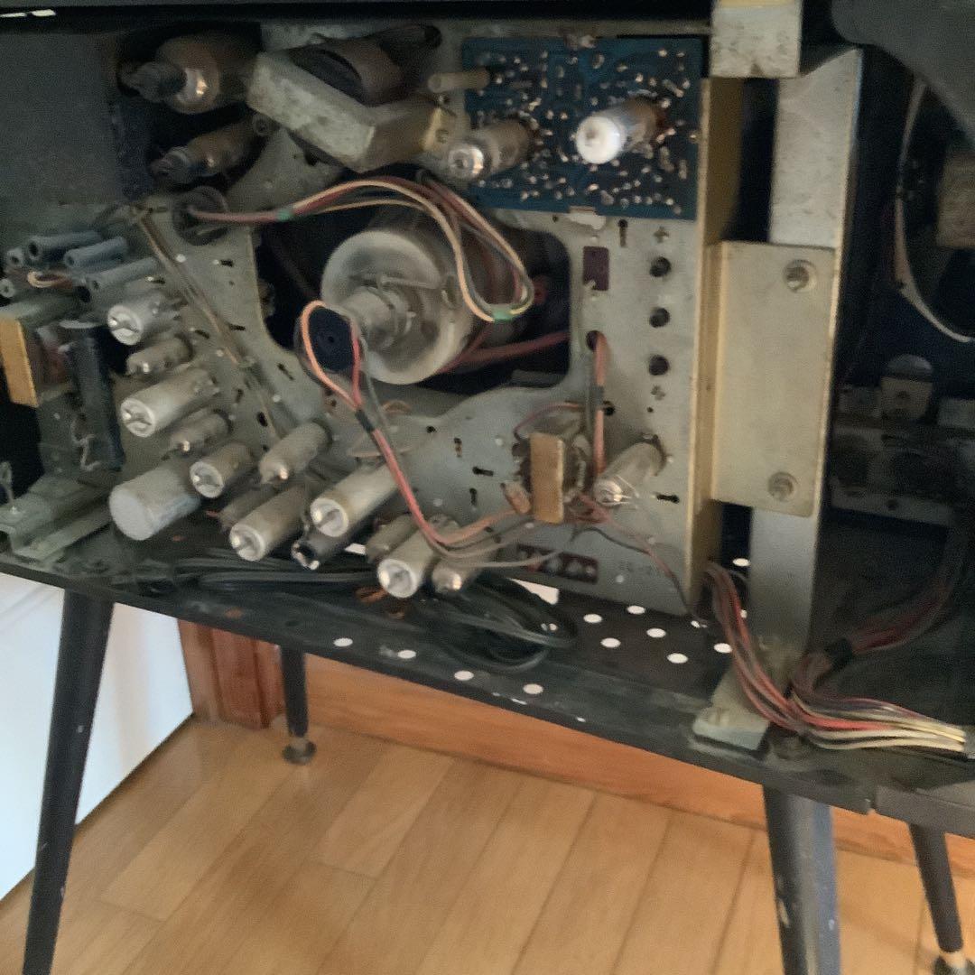 【専用】昭和レトロ　真空管　白黒テレビ