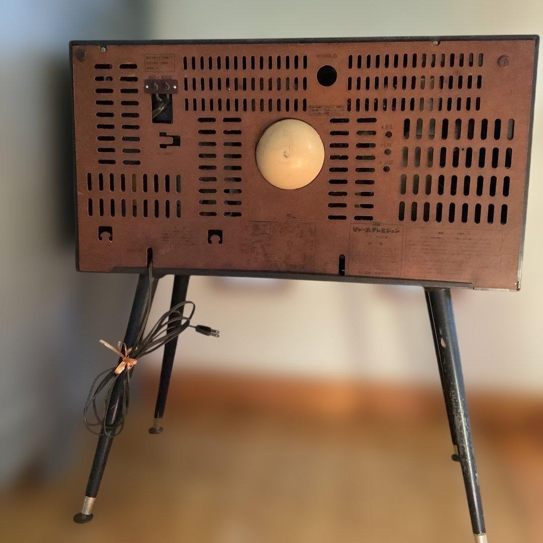 【専用】昭和レトロ　真空管　白黒テレビ