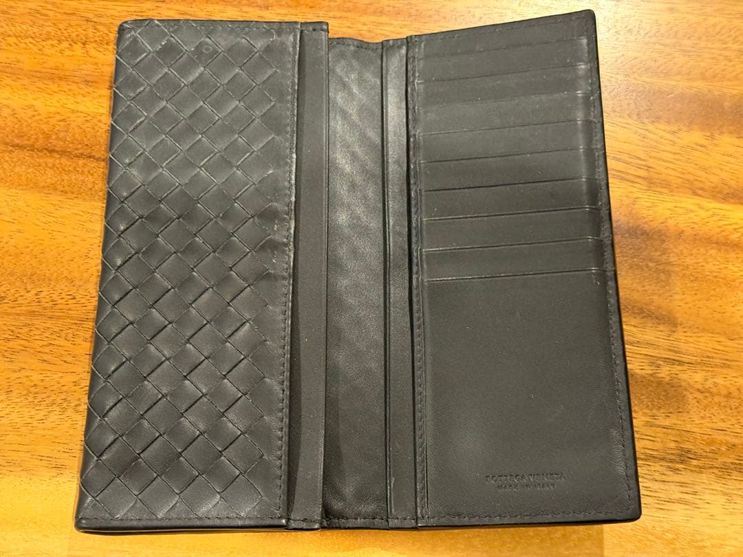 ス*ト様 Bottega Veneta ブラック 長財布