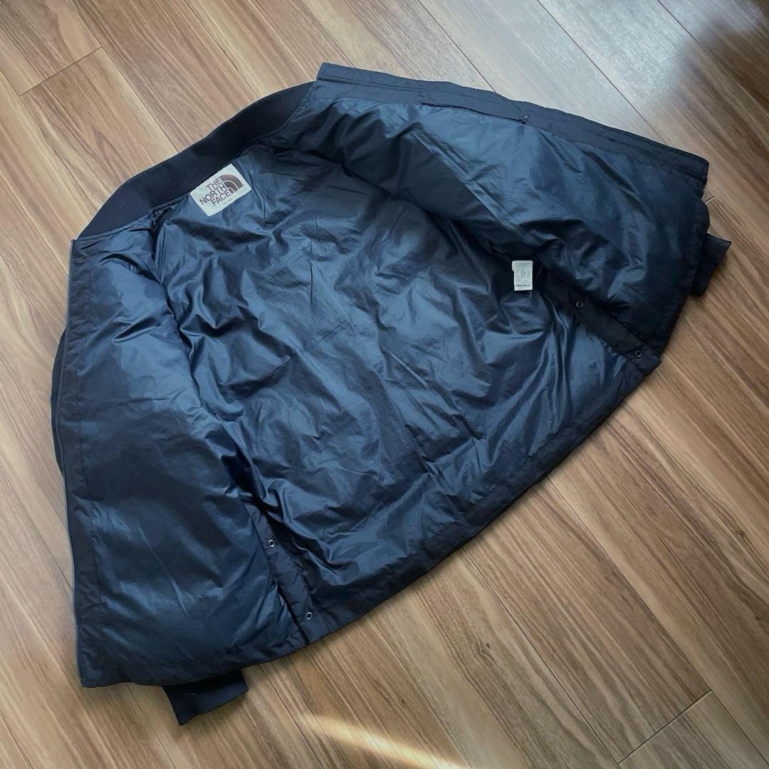 Lノースフェイス黒ブラックボンバーダウンジャケット