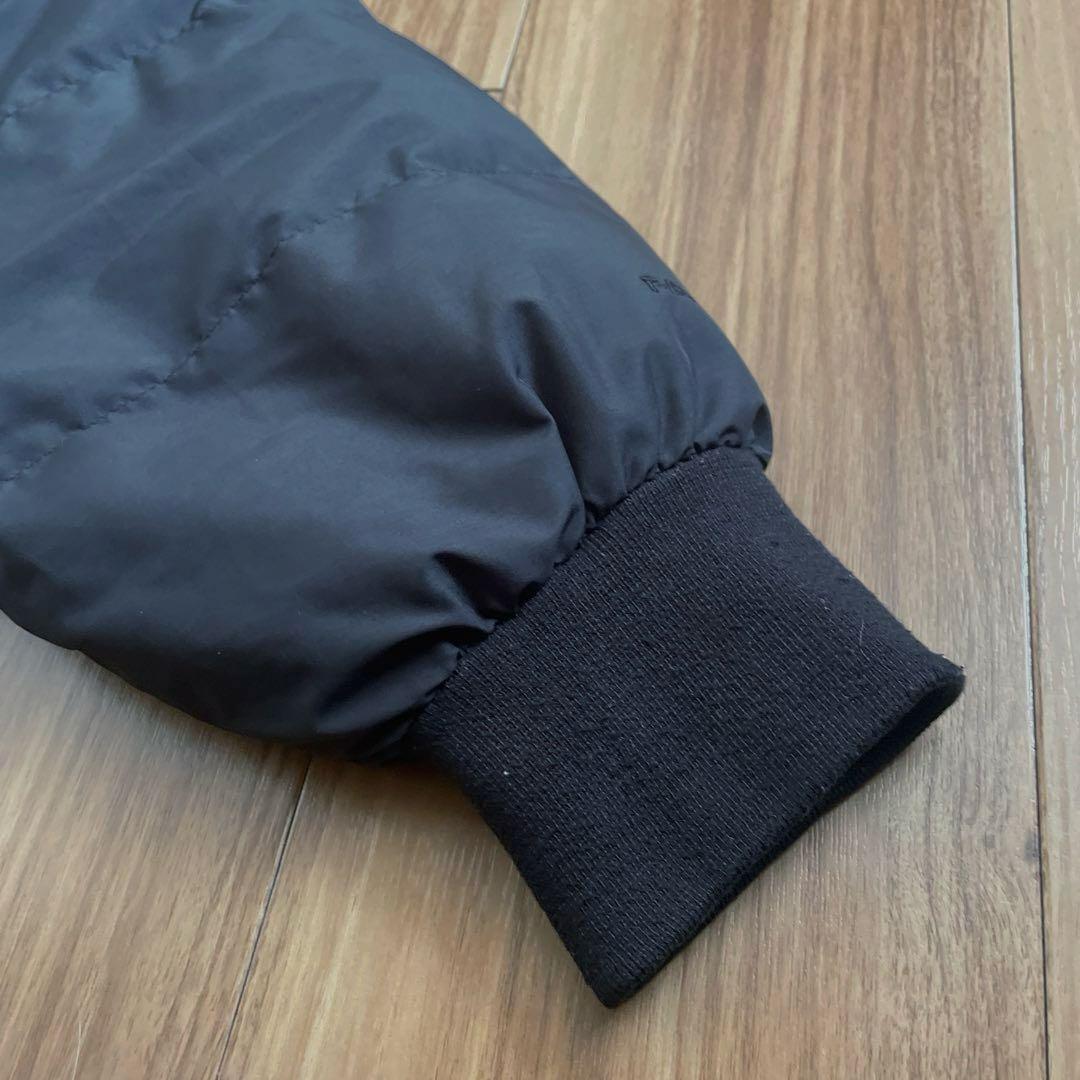 Lノースフェイス黒ブラックボンバーダウンジャケット