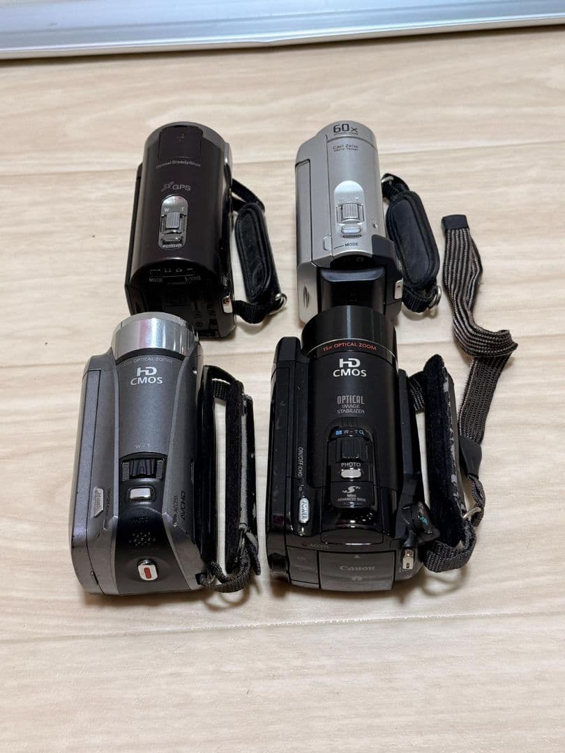 Sony、Canon ビデオカメラ本体 4点まとめ ジャンク