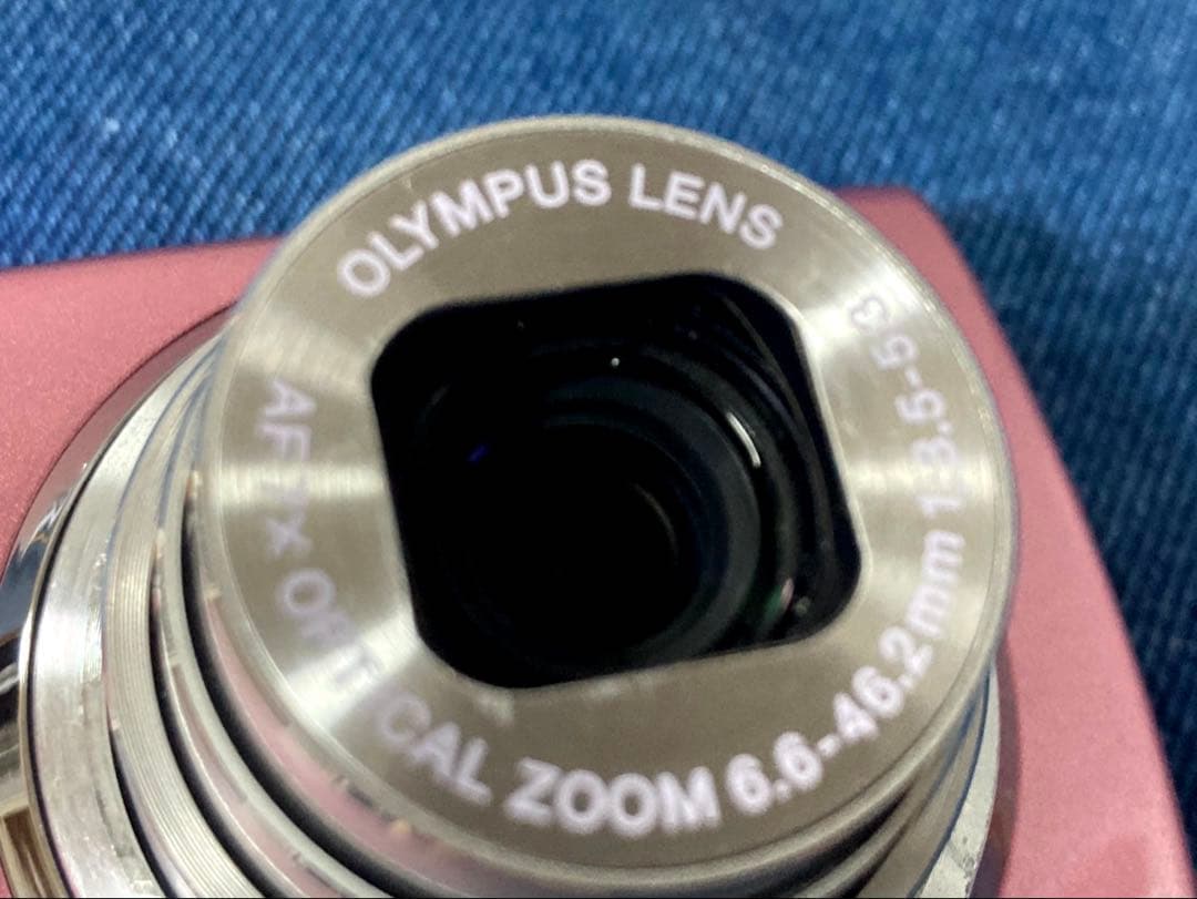 【動作確認済】OLYMPUS μ1020 デジタルカメラ　ピンク