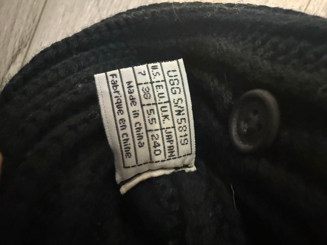 UGG ニットブーツ 黒