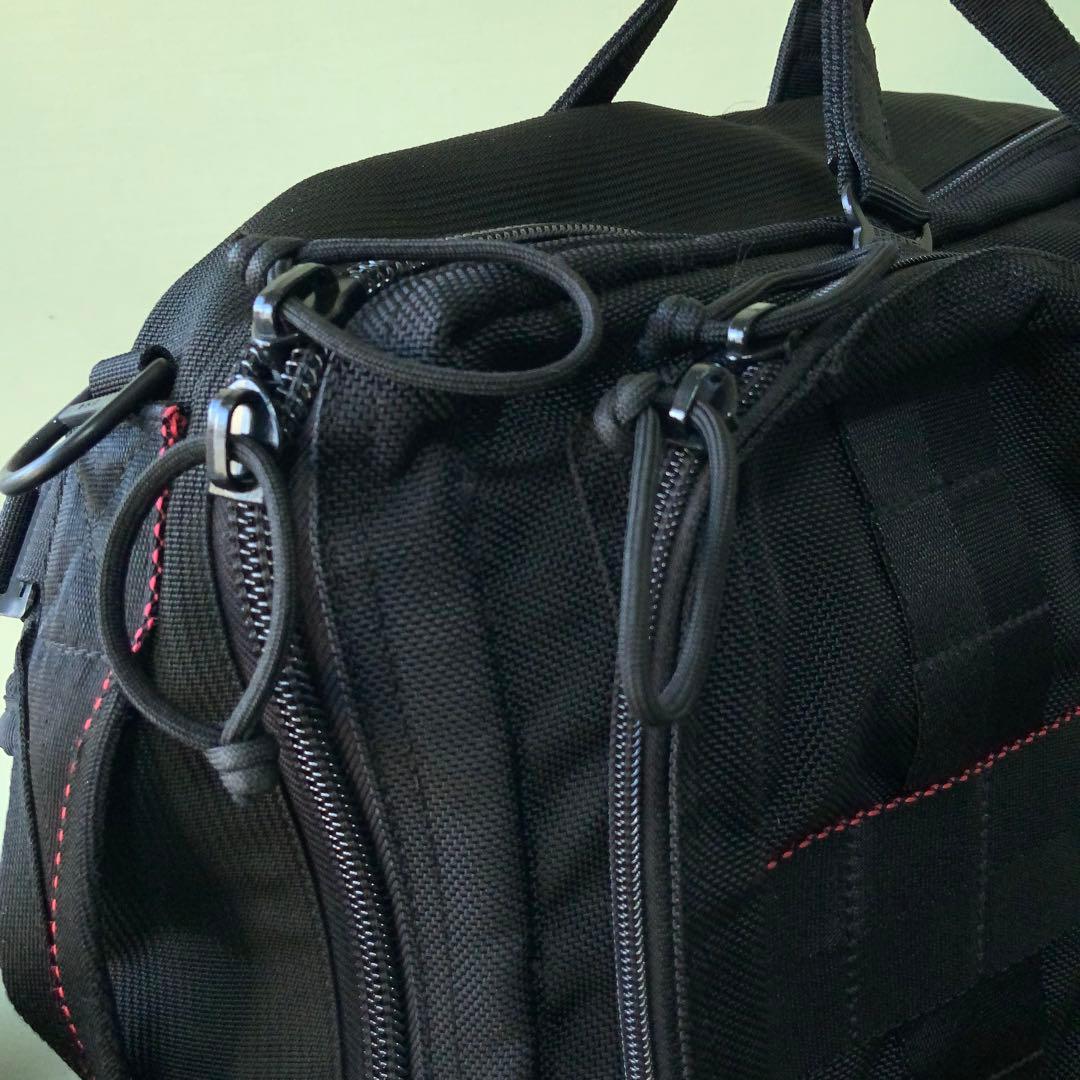 極美品 BEAMS PLUS別注 BRIEFING 3WAYバッグ 黒 米国製