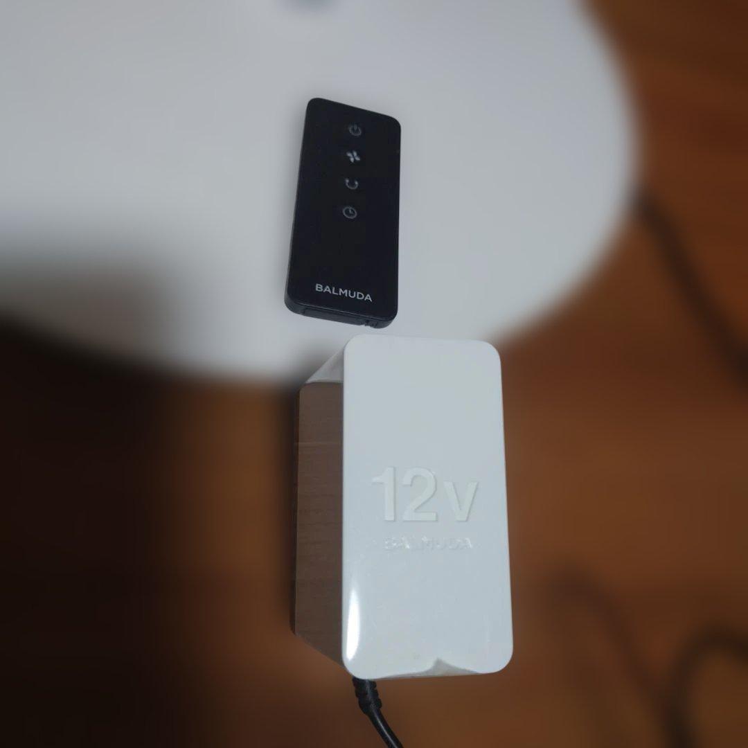 BALMUDA 家庭用扇風機 リモコン付き