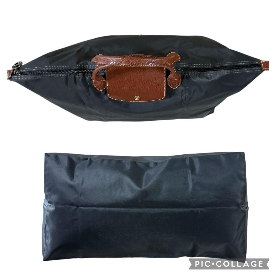 美品　ロンシャン　ル・プリアージュ　ボストンバッグ　トートバッグ　XL 大容量